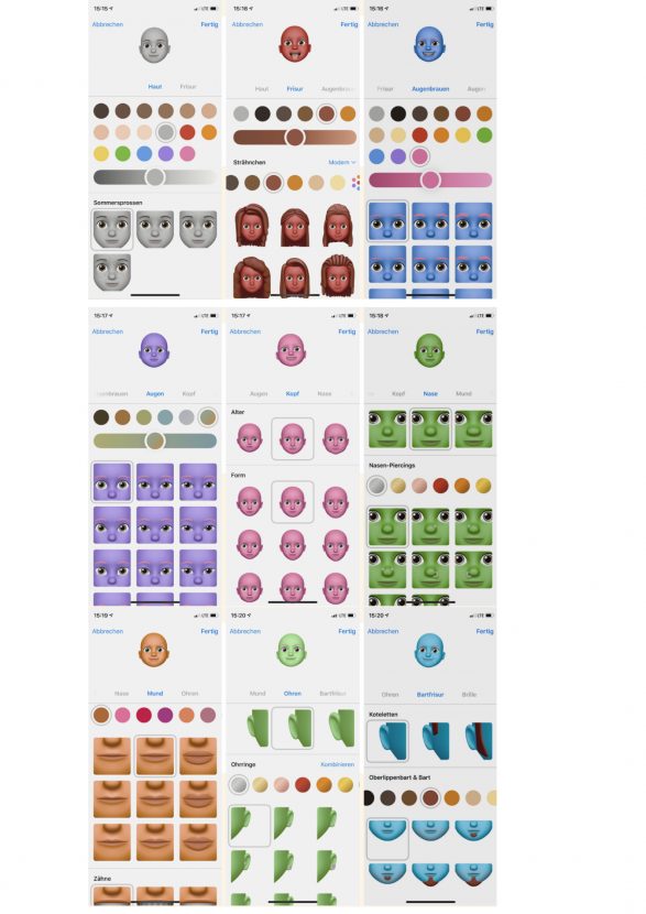 Memoji sind das neue Selbstbild