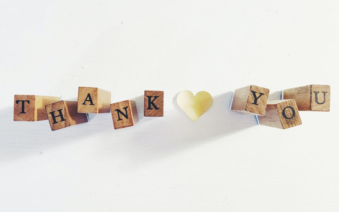 Dankbarkeit auf Social Media